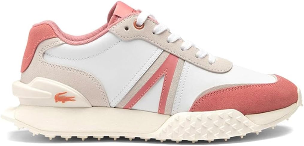 Lacoste L-Spin Deluxe Leather Womens Sneaker Hakiki Deri Kadın Günlük Spor Ayakkabı Beyaz