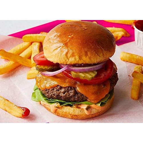Impossible Burger 2.0 Plant Based Meat Patty 14 lb, Pack of 40