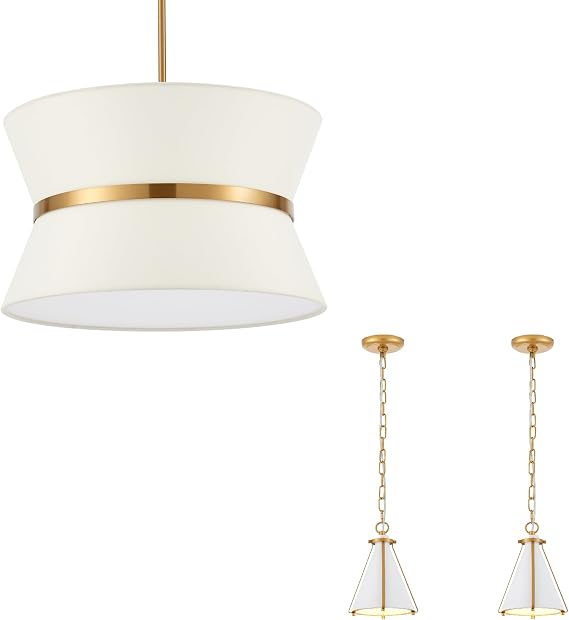Fabric Pendant Light