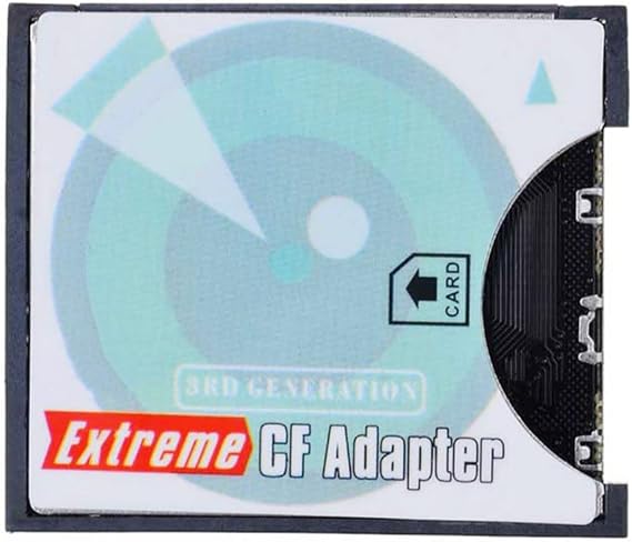 Chenyang SD SDHC SDXC to CF Compact Flash Memory Card Adapter Reader Type I High-Speed Extreme CF to SD Card Reader Adapter