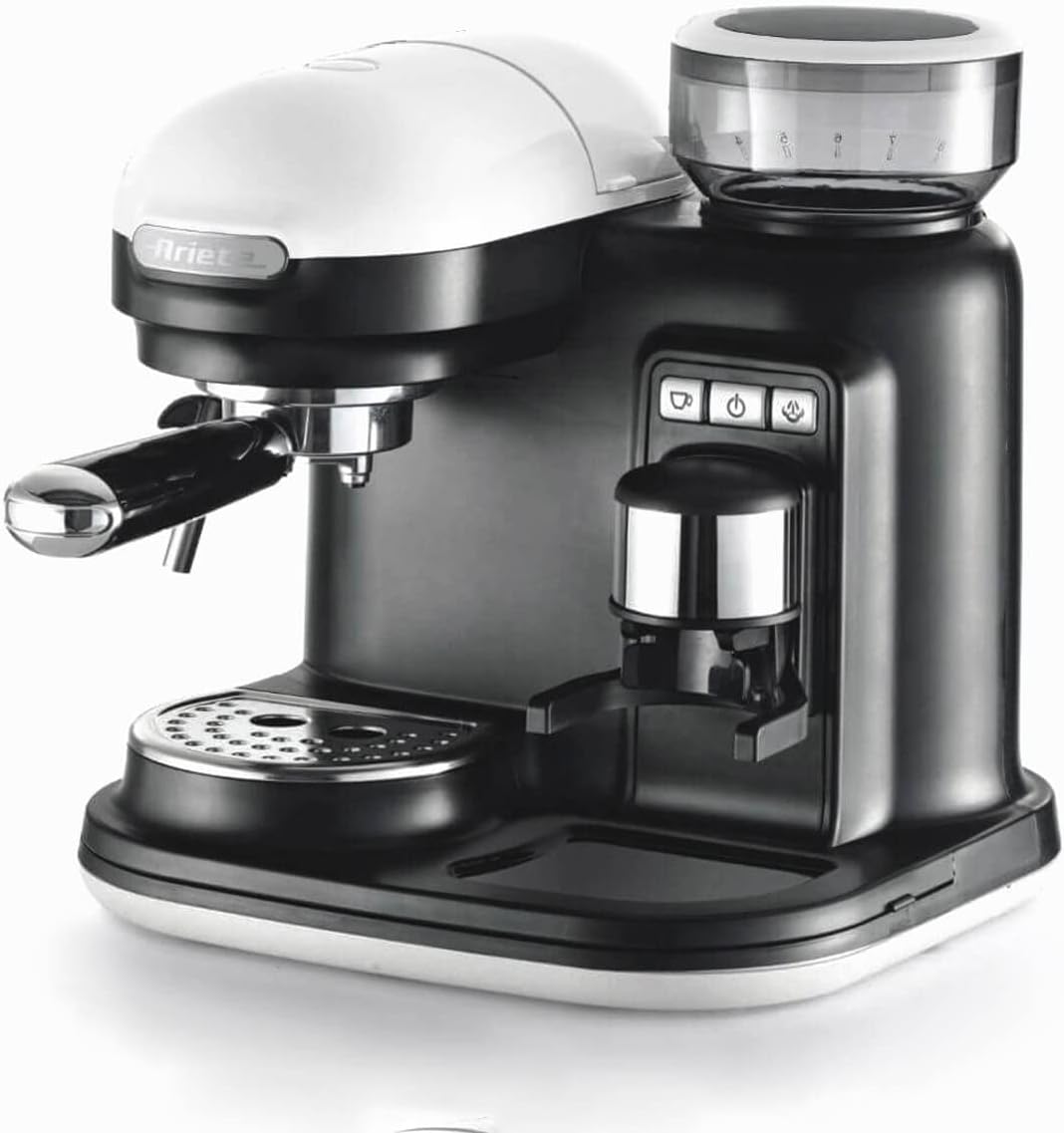 Ariete Moderna Espresso Coffee Maker, White