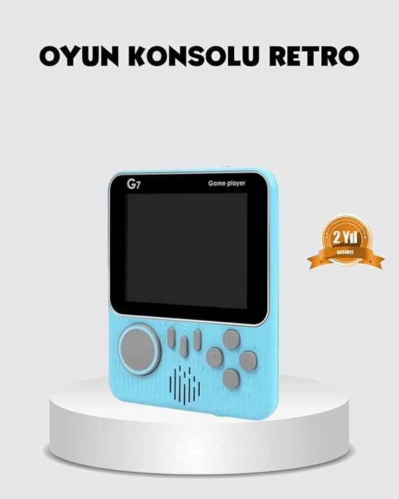 YamanHobi Taşınabilir Retro Oyun Konsolu – 3.5 İnç LCD, 666 Klasik Oyun, TV Destekli