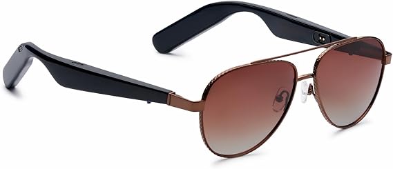 Lucyd Nautica Admiral Smart Audio Sunglasses, Open-Ear Speakers, Polarized