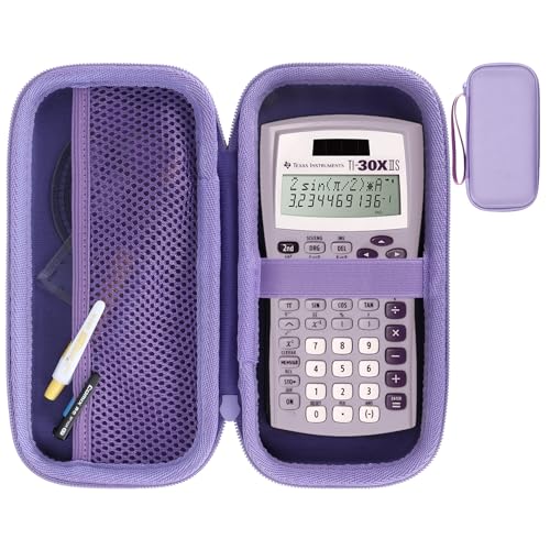 Hard Case Replacement for Texas Instruments TI-30XIIS TI-30XS TI-30Xa TI-36X Pro Scientific Calculator Case Only Lavender Case