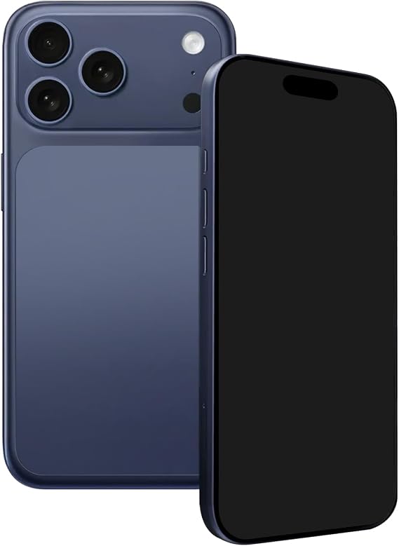Fake Phone Dummy PropPhone, BlackScreen Decoy PhonePear PhoneNon-Working Phone17Air 17Pro Max, DisplayPhone Look Like Real Phonepro max 17 (17Pro,Deep Blue,Black Screen) Prop Mobile Phone