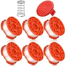 CMZST065/CMZST0653 Compatible with Craftsman Models: CMCST900,CMESTA900,CMESTE920,CMCST915,CMEST913,CMZST120SC Weed Wacker String Trimmers, Spool Line 30 Feet 0.065-inch ,(6 Spool + 1 Cap+1 Spring)