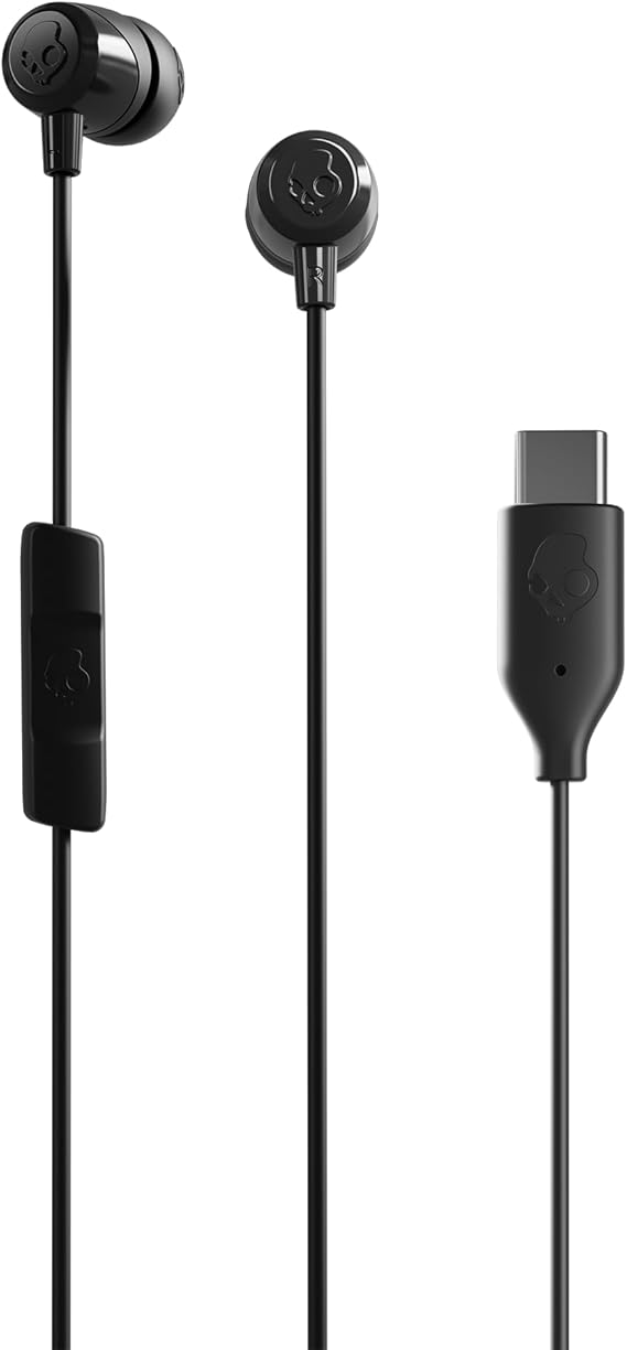 Skullcandy Jib USB-C Wired Earbuds Noise Isolating with In-Line Microphone
