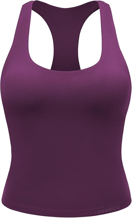 YEOREO CoreFlex Racerback Workout Tank Tops for Women