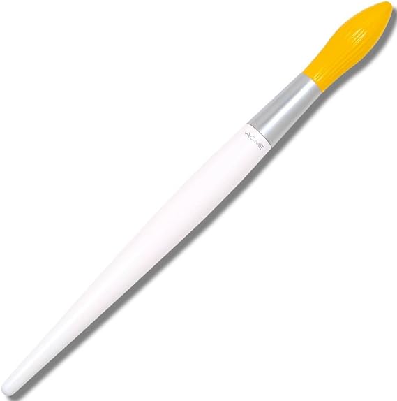 acme Studios Brush Yellow Retractable Ballpoint Pen by Jan Mathias (P2J03RB)