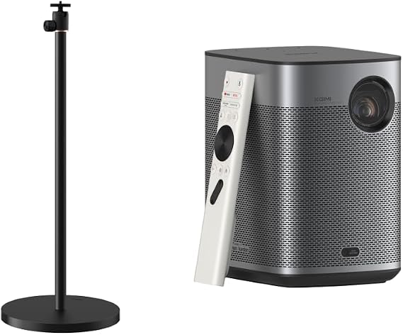 XGIMI Halo+ GTV Portable Projector & XGIMI Projector Floor Stand