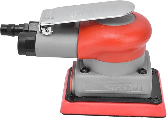 Pneumatic Random Orbital Sander 2.5mm Orbit Palm Air Sander for Auto Detailing Car Polishing Woodworking