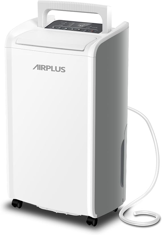 AIRPLUS 70 Pint Dehumidifier with Drain Hose, 4500 Sq.Ft for Basement