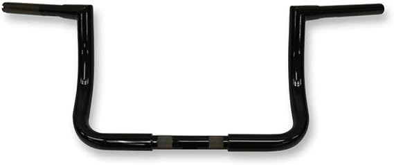 Todds Cycle Ape Hanger 1 1/4in. Handlebar - 10in. Rise - Gloss Black, Color: Black, Handle Bar Size: 1 1/4in. 0601-2563
