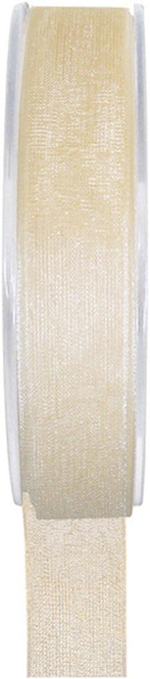 Santex Ivory 100% Polyester Ribbon 3mm x 50m
