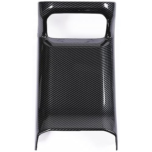 For Toyota Highlander 2020-2025 Central Control Rear Seat Air Vent Outlet Protector, Sporty Easy Cleaning Anti- scratching Cover for Highlander LE, XLE, XSE, Limited, Platinum-Carbon Fiber Pattern