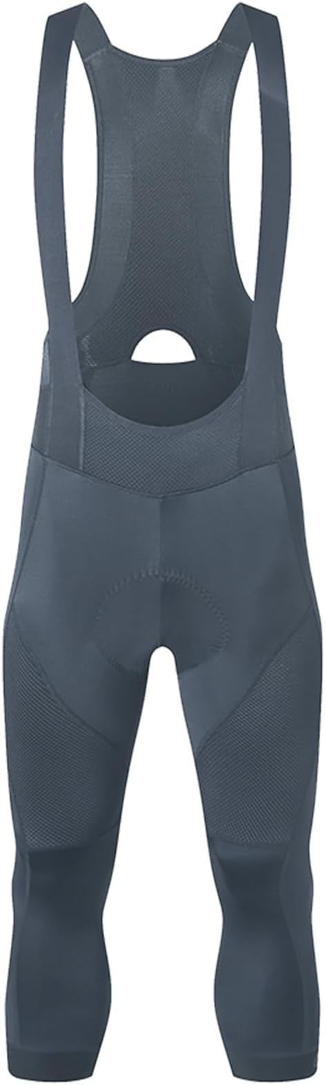 YKYWBIKE Cycling Bibs 3/4 Bike Bib Tights for Men - 4D Padded Bike Shorts, Breathable Mountain Biking Bicycle Pants