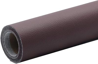 NW Leather Repair Tape 47.2X15.7 Leather Repair Patch-Adhesive Backing for Sofa Car Seat Leather First Aid Patch Red Brown