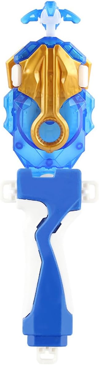 Launcher & Grip, Battle Top Burst B-184 Custom Bay Launcher LR Left and Right Spin DB Layer System Blue Set