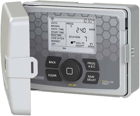 HRC 400 Indoor/Outdoor 8-Station Wi-Fi Smart Irrigation Controller