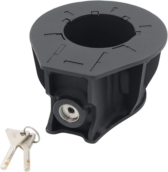Proven Industries Model PL-5 Fifth-Wheel Kingpin Lock, Heavy-Duty Coupler Lock, Made in the USA