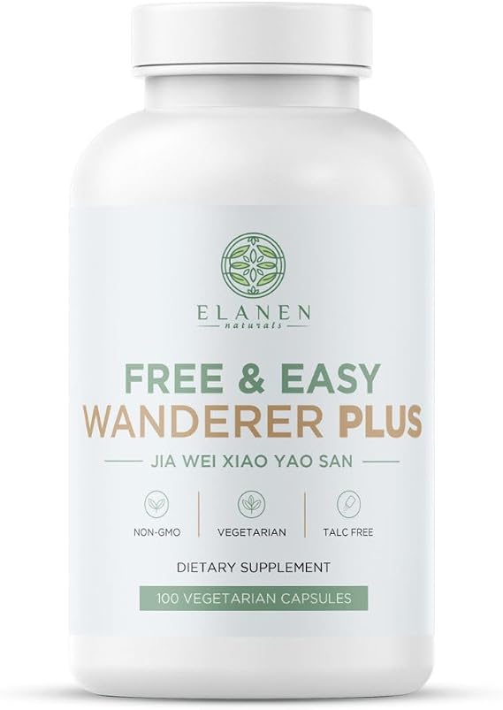Jia Wei Xiao Yao San, Free and Easy Wanderer Plus, 100 Vegetable Capsules