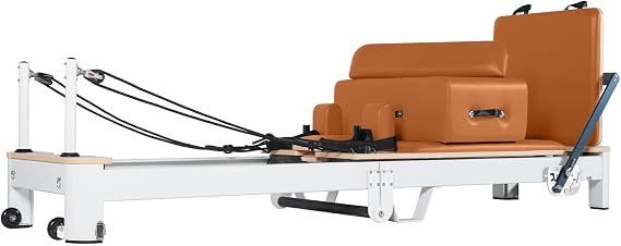 Folding Pilates Aluminum Alloy Reformer for Gym and Home