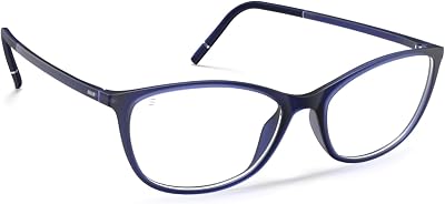 Silhouette Eyeglasses SPX Illusion Full Rim 1617 4560 Navy Blue 49mm