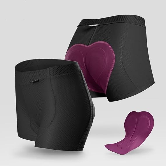 Women's Cycling Underwear 4D Padded Lightweight Bicycle Undershorts Brief Riding Shorts for Women