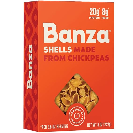 Banza Chickpea Shells Pasta (6x8 OZ)