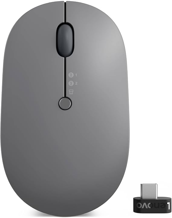 Lenovo Go 4Y51C21217 Siyah Şarjlı Optik Kablosuz Mouse