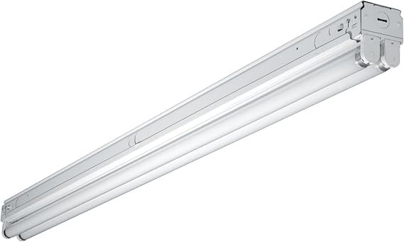Metalux SNF232RC 4 ft Fluorescent Strip Light 2-Lamp T8 32W 120V Pre-Wired