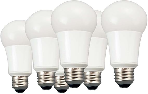 TCP RLVA10027ND6 100 Watt LED Light Bulbs (Equivalent) Energy Efficient 14W | A19 Lamp E26 medium base | Non-Dimmable Soft White, Pack of 6
