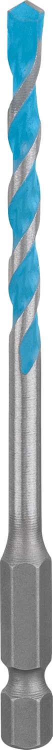 Bosch Professional 1x EXPERT HEX-9 MultiConstruction Drilling Bits Concrete, Soft floors, Steel, Soft wood, Plastic, Ø 5.00x100 mm, Accessory Rotary DrillScrews
