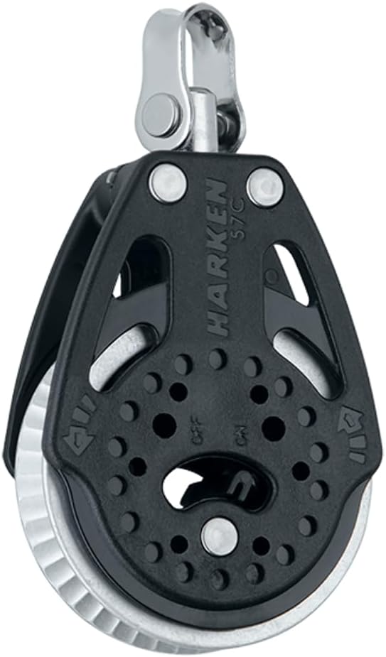 Harken 2169 57mm Power3 Carbo Ratchet Block - 2X Grip