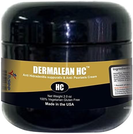 Dermalean HC-Hidradenitis Suppurativa (HS),Inflammation, Apocrine Gland Cream ( 2oz)