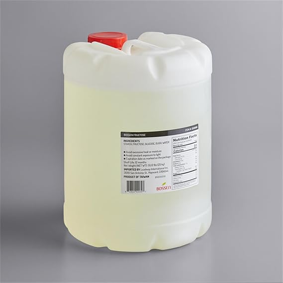 FixtureDisplays Bossen Liquid Fructose Syrup 5 Gallon (55 lb.) WS-535SYPFRUCLG-NPF