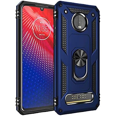 Korecase for Motorola Z4 Case Blue Black