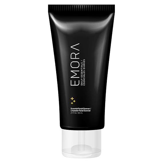 ACTIVZ Emora Essential Facial Cleanser - Gentle Hydration with MultiMoist CLR Complex, Aloe, Matricaria, and Rosemary Extracts - 85ml