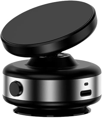 Car Phone Holder for Jeep Grand Cherokee L 6-Seater 2021 2022 2023 2024 2025, 360 Rotatable Magnetic Vacuum Adsorption Cradles Wear Resistant Durable Easy Install Auto Accessories