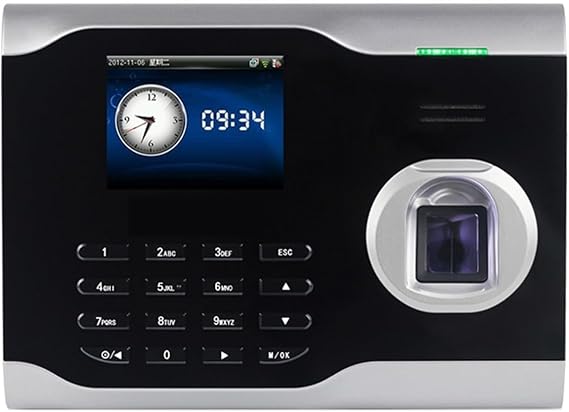 Time Clock, U100 Biometric Attendance System USB Fingerprint Reader Time Clock Employee Control Machine Electronic Device (U100 1)