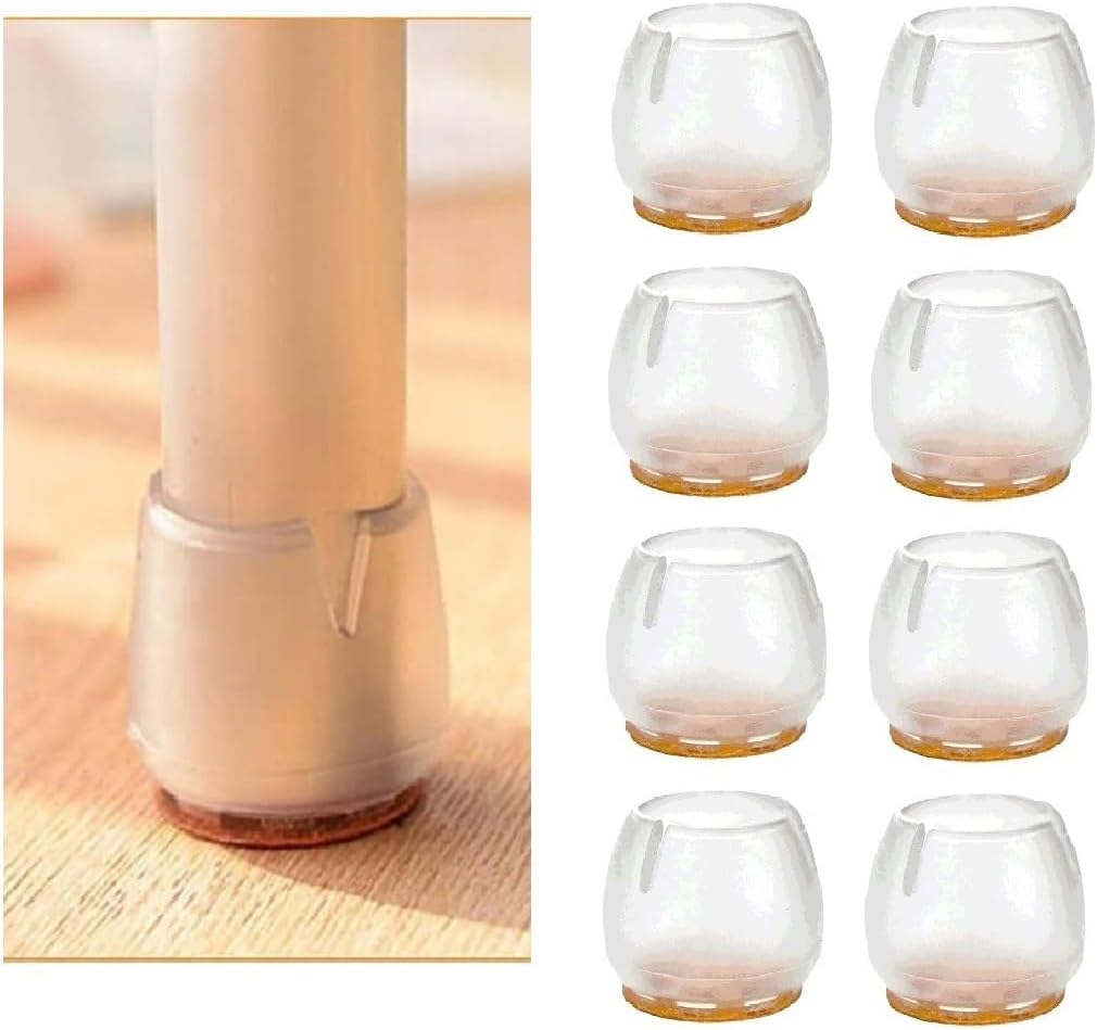 Tarix chair shoe, Table, seat, stool foot cover 8 pieces Small