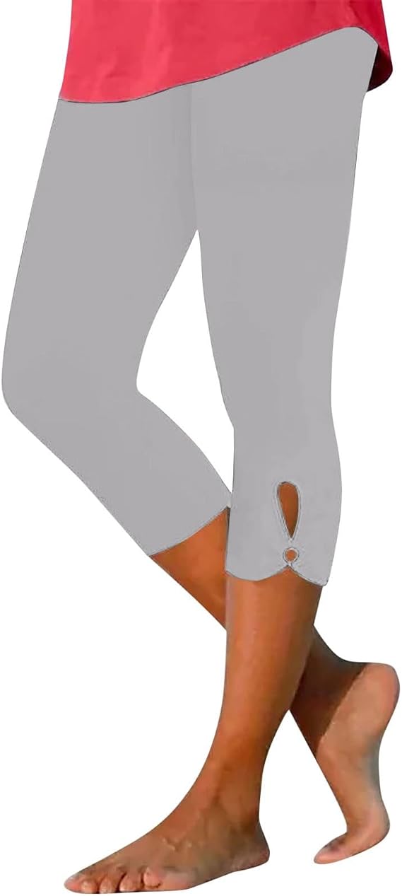LCMTWX Womens Leggings with Pocket Womens Pants with Pockets with Pockets Women's Water Yoga Pants Running Leggings for Women Thick Cotton Leggings for Women Athletica Womens Clothing A-Grey