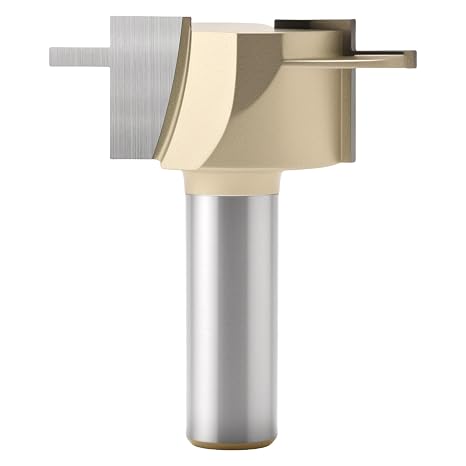 T Slot and Groove Router Bit 1/2 Inch Shank, Cutting Diamater 5/16", Cutting Height 3/4", Flush Trim Corner Cove Bit Milling Cutter Woodworking Tools