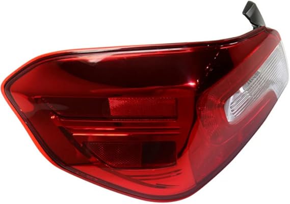 CarLights360 For 2015 2016 2017 Subaru WRX Driver Side LED Tail Light DOT Certified For 84912VA030, 84912VA010 + SU2818106