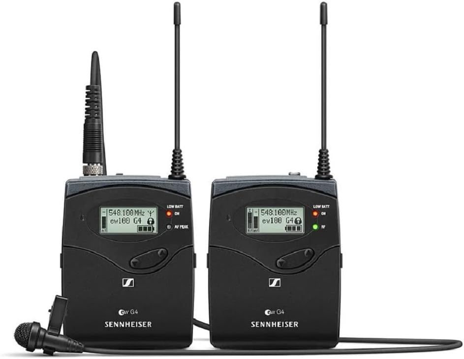 SENNHEISER 100 Portable Wireless Microphone System, A1, ew 112P G4 509506