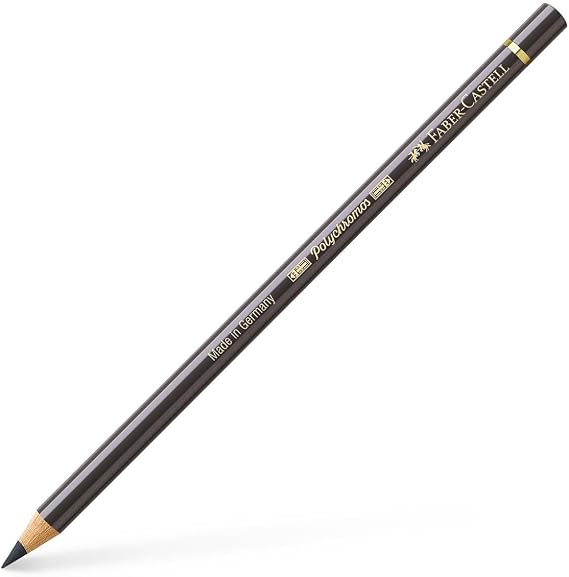 Faber-Castell Polychromos Artists' Single Pencil - Colour 175 Dark Sepia