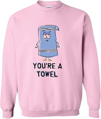 South Park Towelie Youre a Towel Crew Neck Sweatshirt