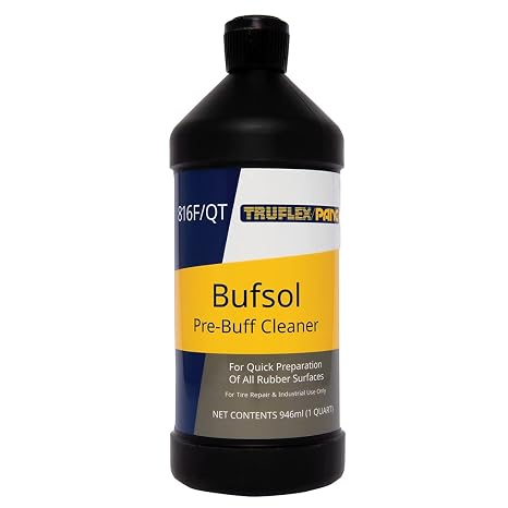 Pang Industrial Bufsol Pre-Buff Rubber Cleaner - Designed to Remove Dirt & Contaminants Prior to Applying Bonding Cements or Primers