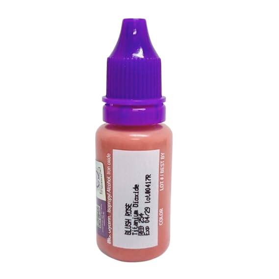 Biotouch Blush Rose Permanent Makeup Lip Pigment 15mL Bottle