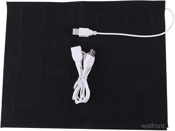 5V USB Electric Cloth Heater Pad Heating for Clothes Seat Pet Warmer 35C-50C Mat Pain Relief